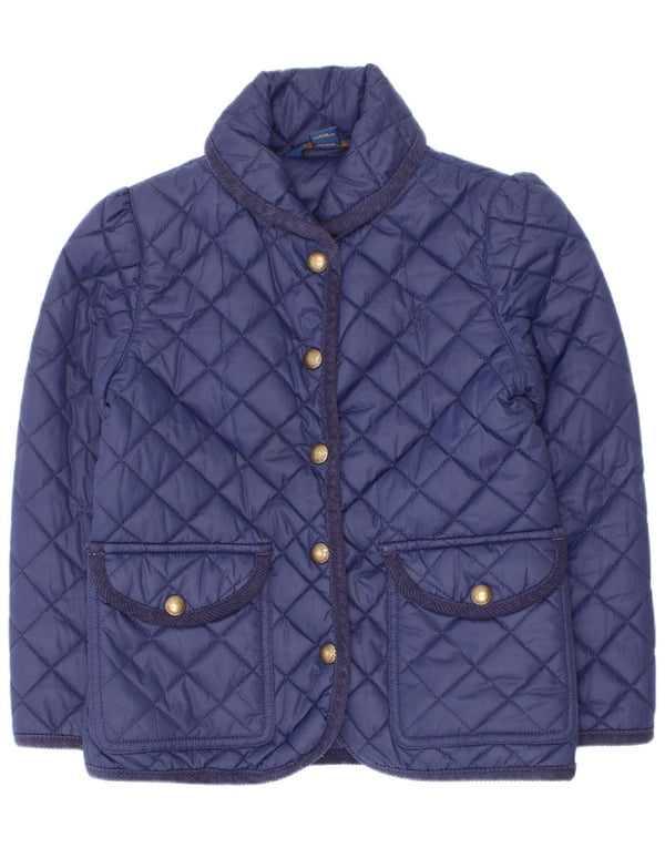 Polo Ralph Lauren Veste matelassée fille 5-6 ans bleu marine polyester