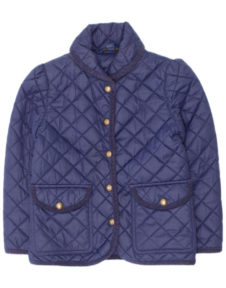 Polo Ralph Lauren Veste matelassée fille 5-6 ans bleu marine polyester