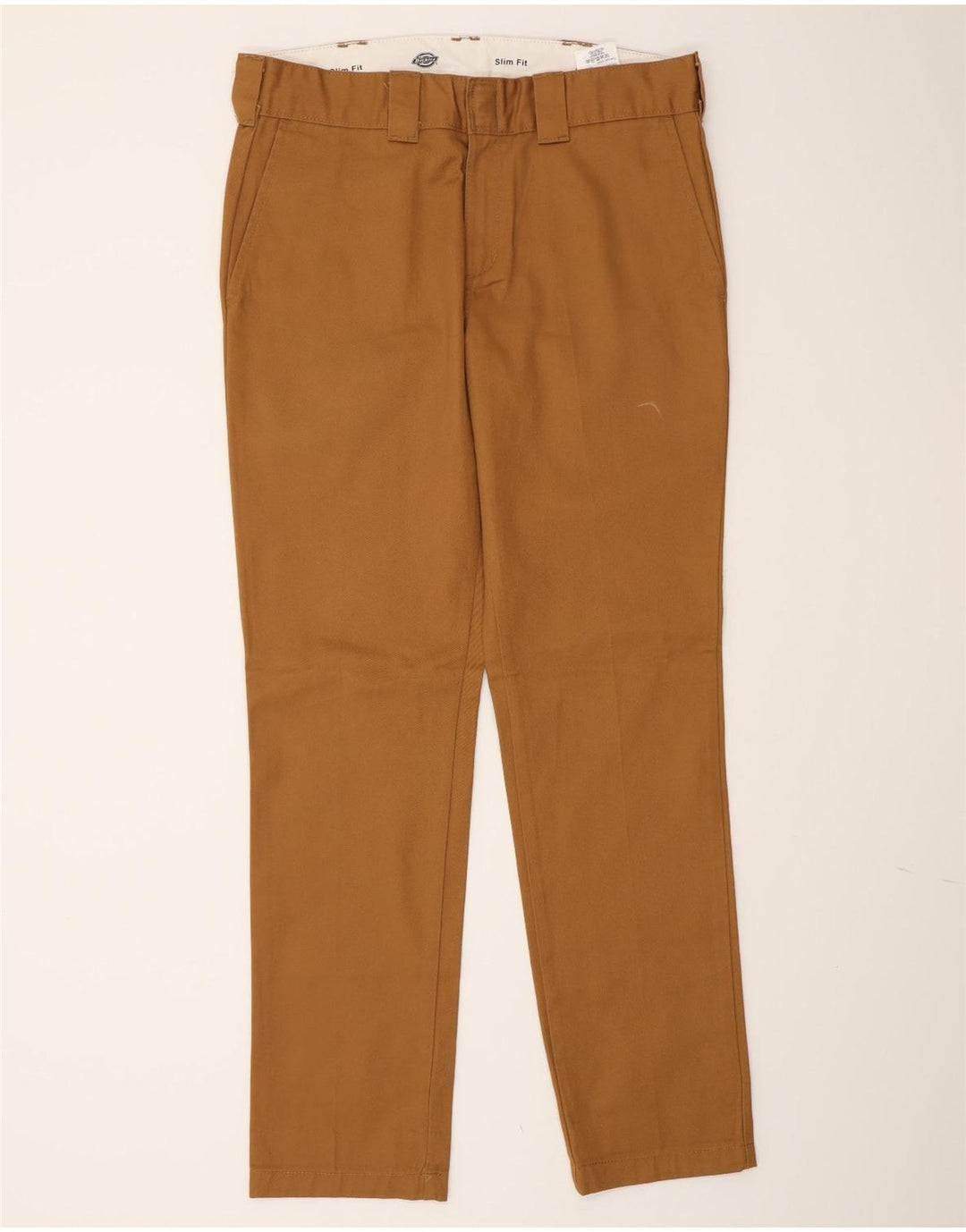 Dickies Pantalon Chino Coupe Slim Homme W32 L32 Marron Polyester