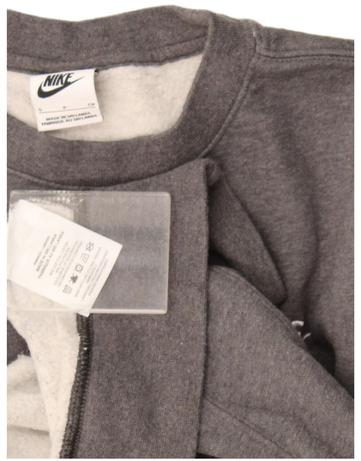 Nike Sweat-shirt pour homme en coton gris Taille S