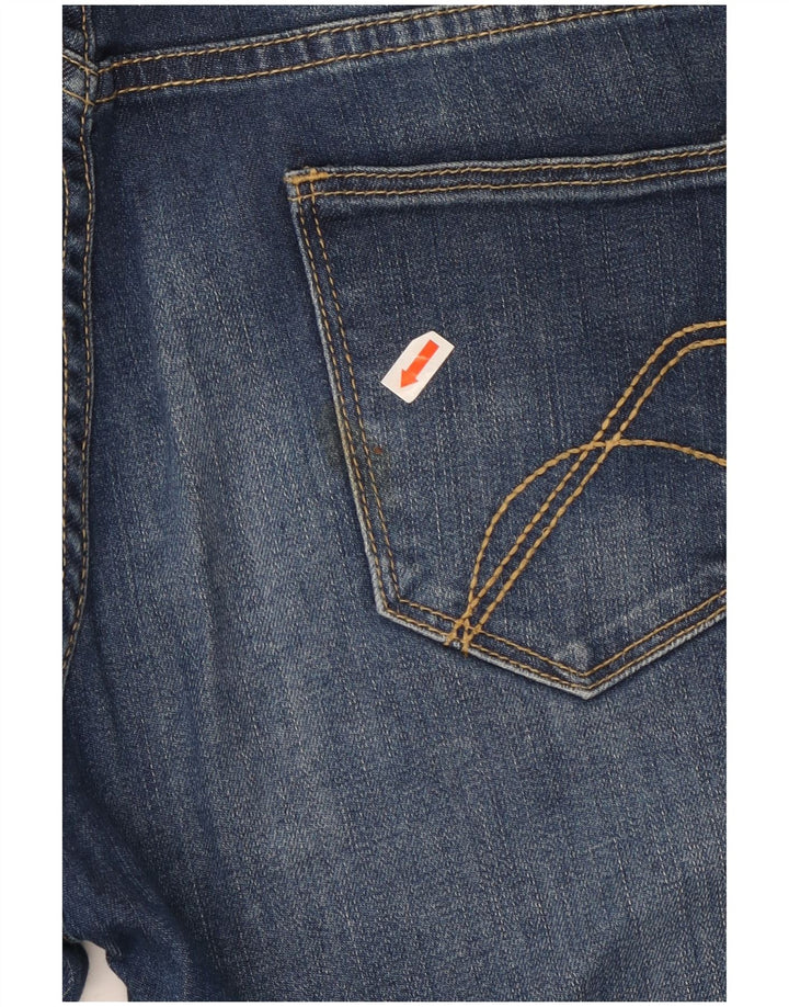 French Connection Jean évasé bootcut pour femme US 16 2XL W38 L33 Bleu Coton