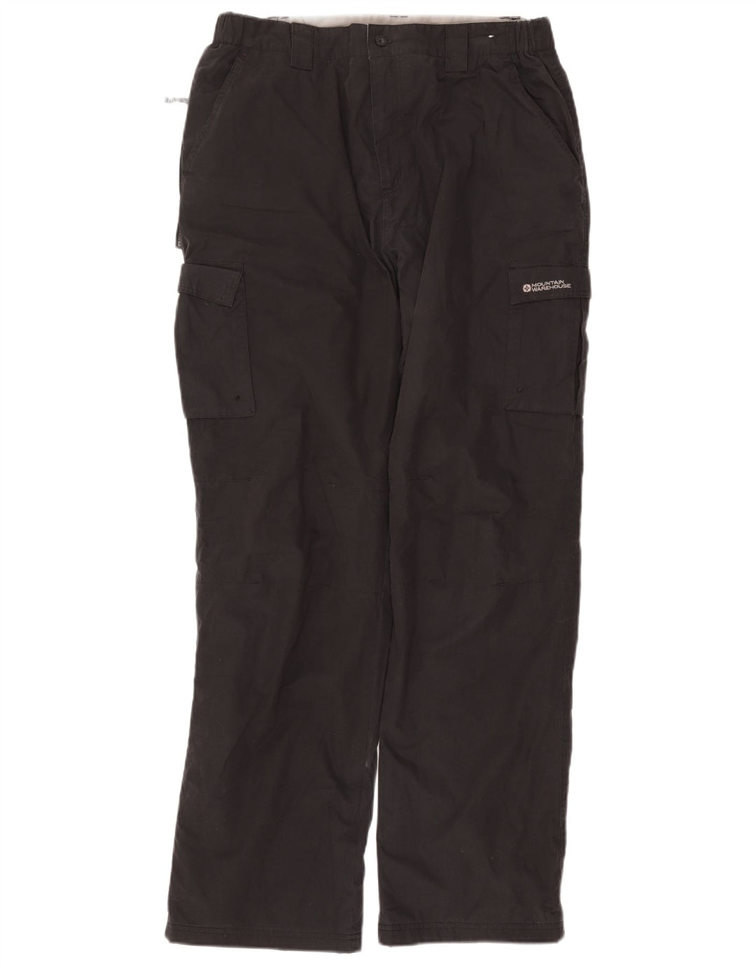 Mountain Warehouse Pantalon Cargo Droit Homme W36 L32 Gris Polyester