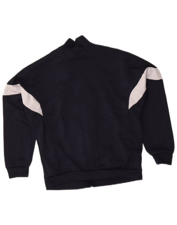Adidas Veste de Survêtement Garçon 11-12 Ans Bleu Marine Colourblock