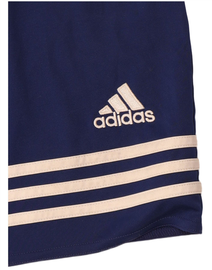 Adidas Short de Sport Climalite Homme Bleu Marine Moyen