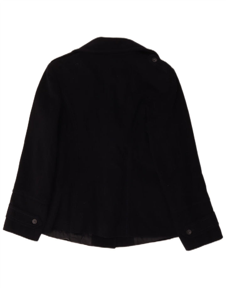Marina Rinaldi Veste Blazer 2 Boutons Femme Taille 19 Petit Bleu Marine