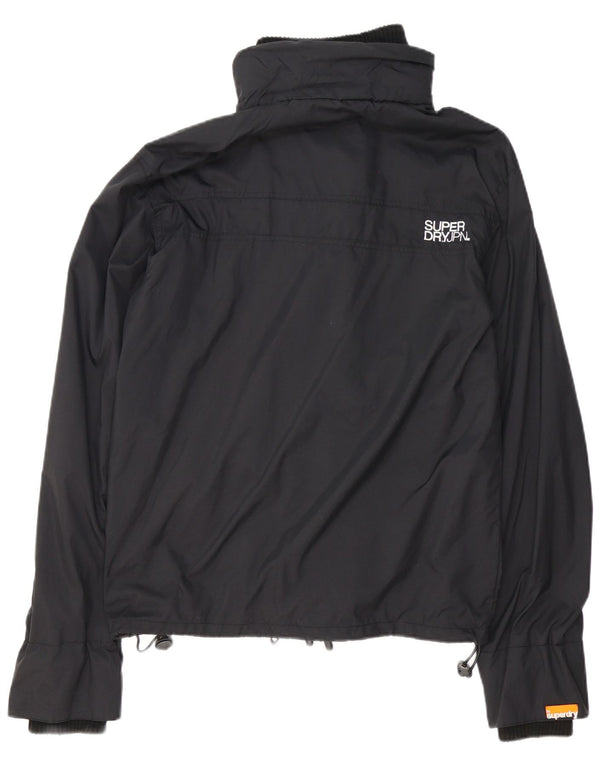 Superdry Veste de pluie graphique pour hommes UK 42 XL Nylon noir