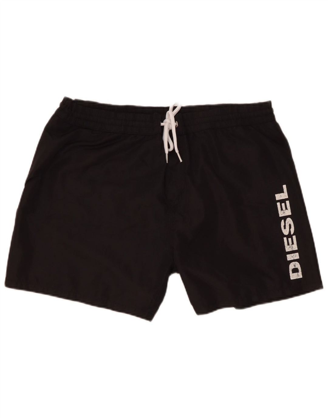 DIESEL Short de Bain Graphique Homme EU 50 Grand Noir Polyester