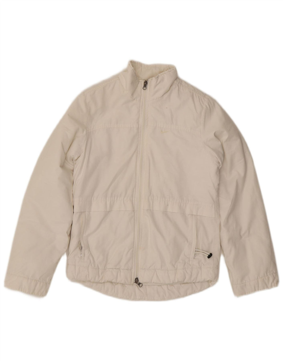 Veste coupe-vent Nike pour femme UK 4/6 XS en coton blanc