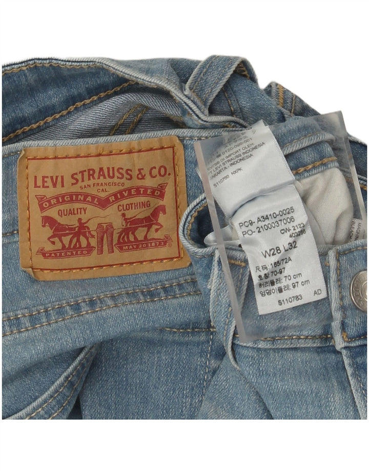 LEVI'S Jean évasé 724 Femme W28 L32 Bleu Coton