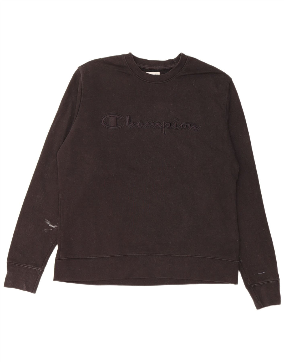 Champion Sweat-Shirt Graphique Homme Noir Moyen Coton