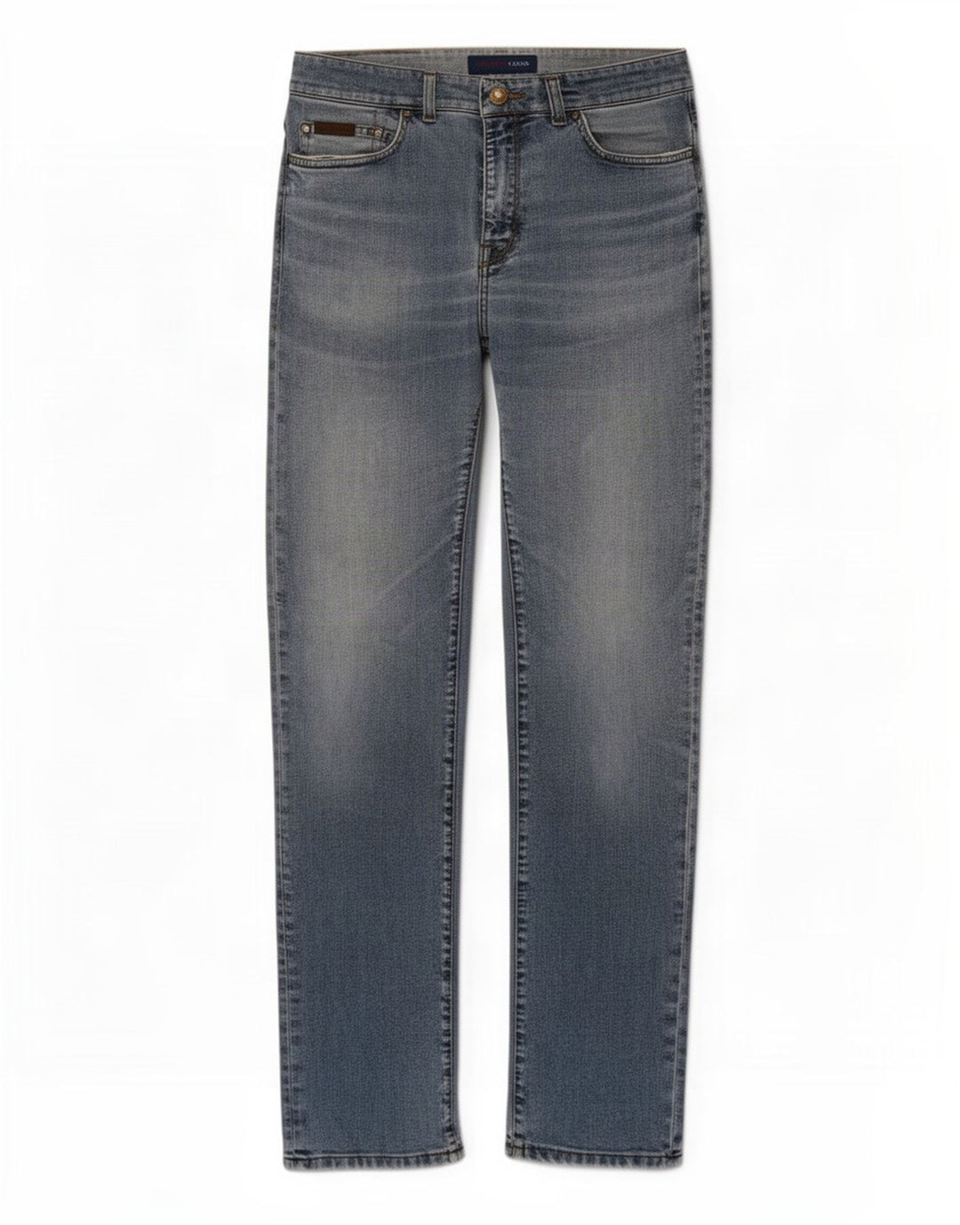 Femme Trussardi Jean Droit W32 L32 Bleu