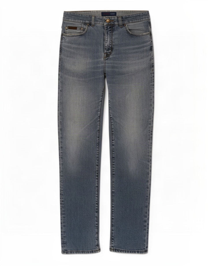 Femme Trussardi Jean Droit W32 L32 Bleu