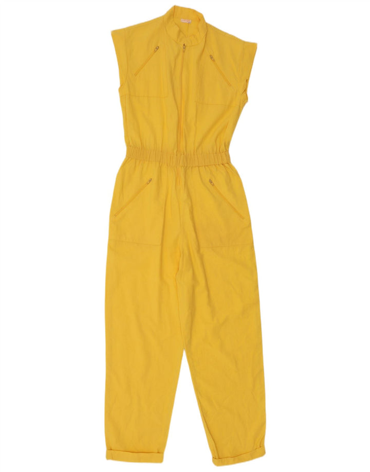 combinaison sans manches femme vintage IT 40 Petit Jaune