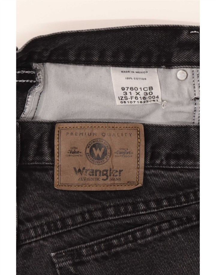 Wrangler Jean droit homme W31 L30 gris coton