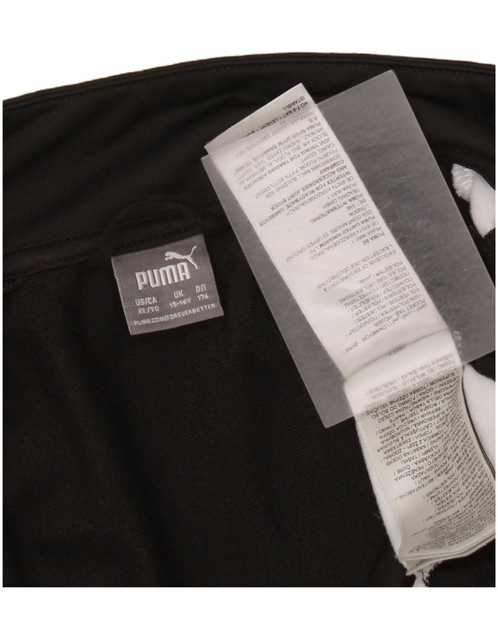 Puma Veste de Survêtement Graphique Garçon 15-16 ans Noir Colorblock
