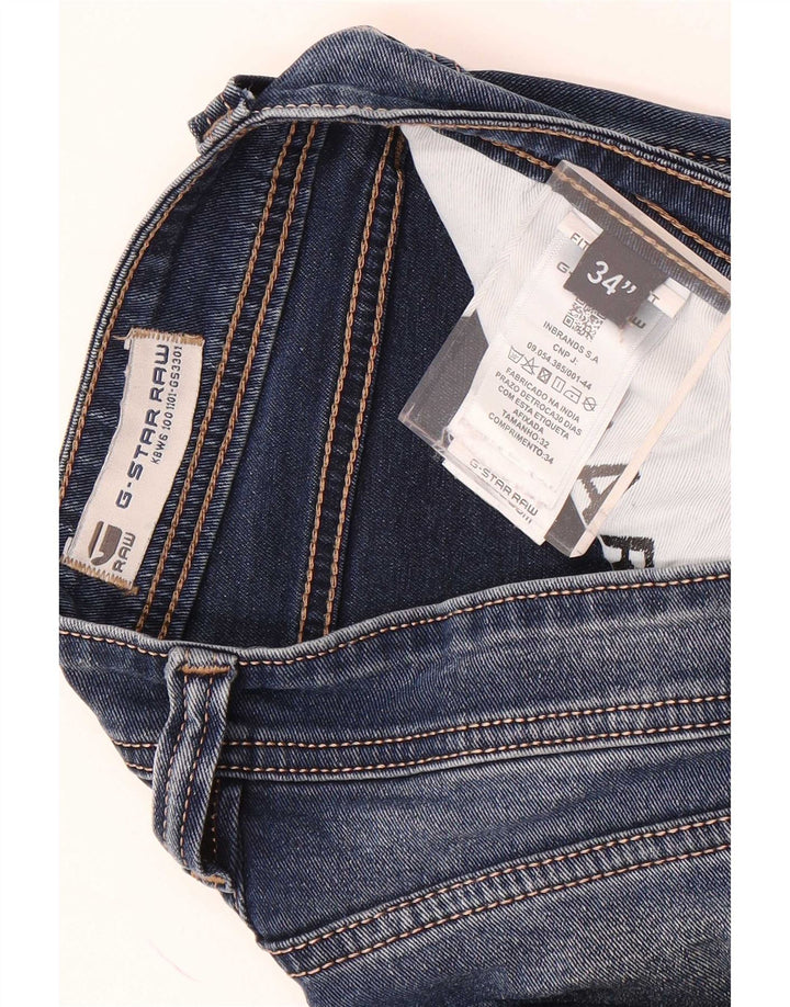 G-Star Jean Slim Bronson W34 L29 Homme Bleu Coton