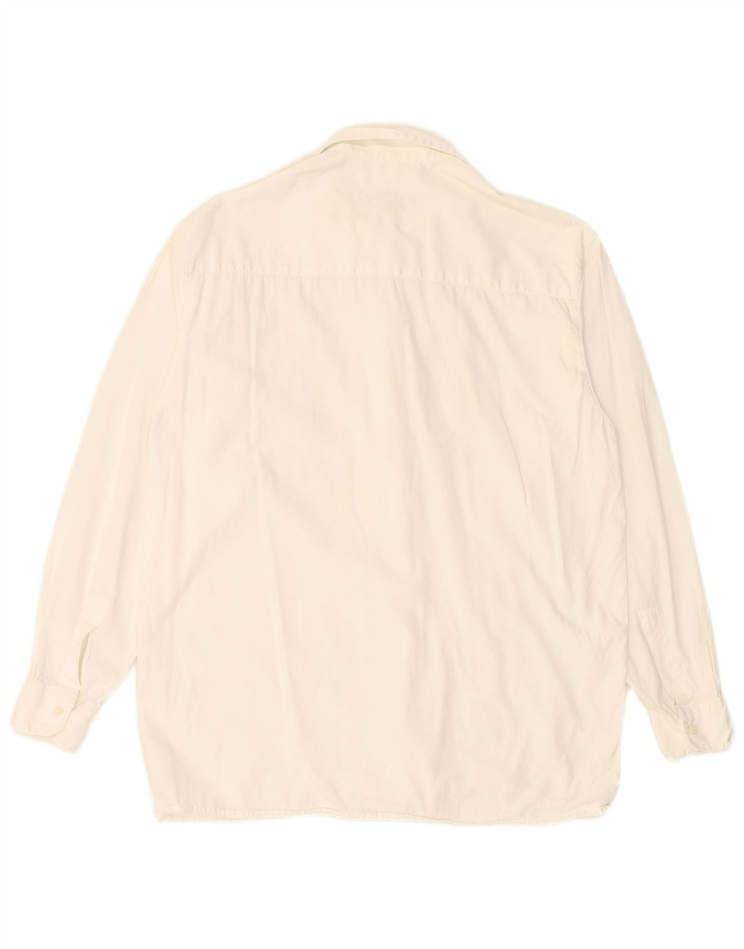 VINTAGE Womens Shirt EU 38 Medium White Floral Cotton
