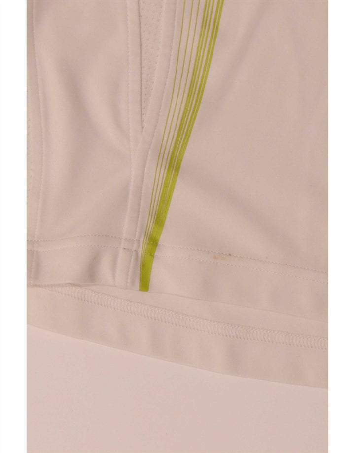 Adidas Garçon Climacool T-Shirt Top 13-14 ans Blanc Colorblock Polyester