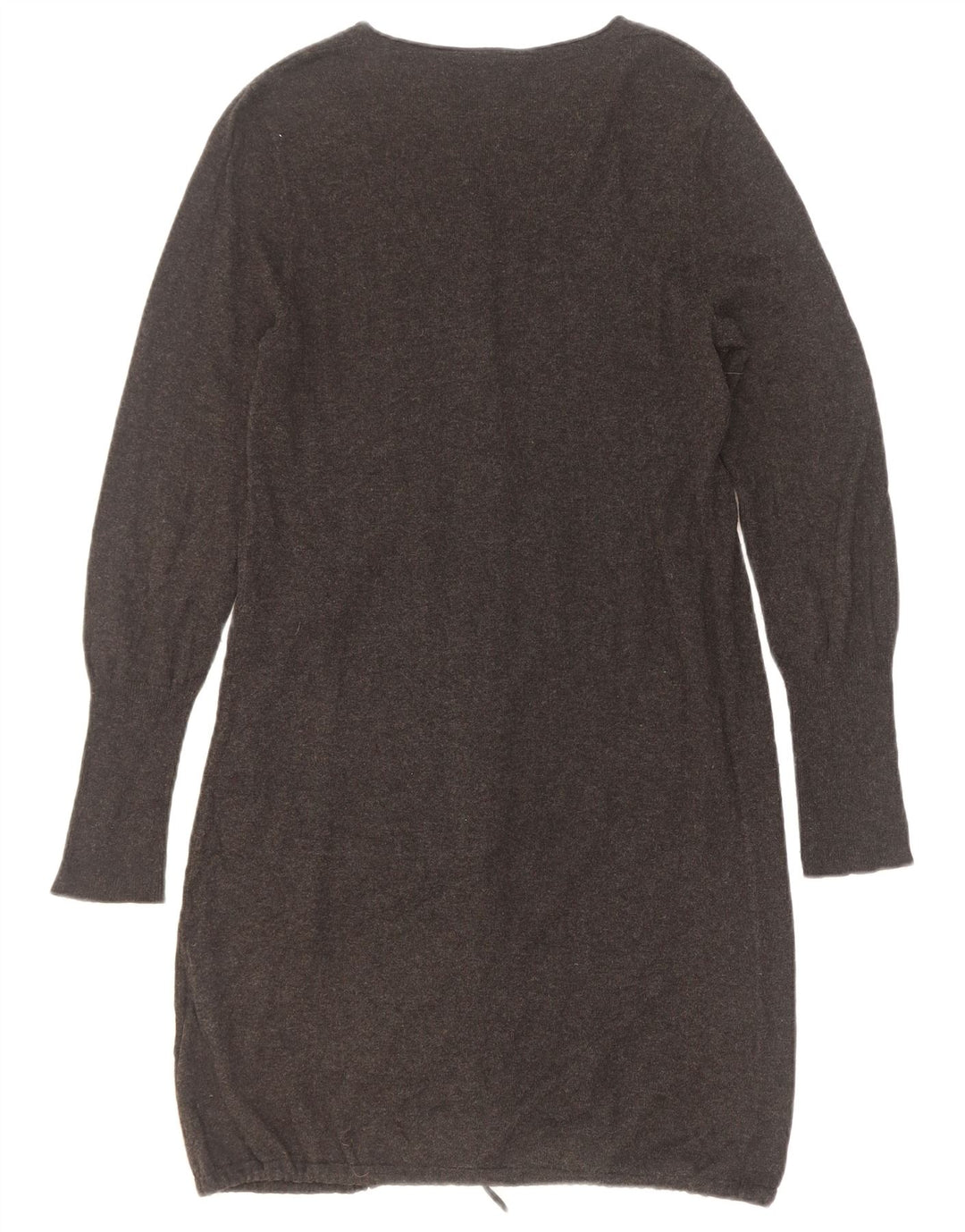 Marks & Spencer Pull cardigan long pour femme UK 10 Small Gris Viscose