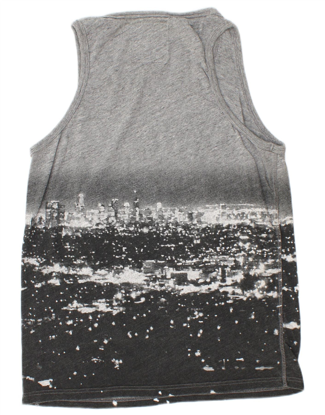 SUPERDRY Débardeur Graphique Homme Large Gris Colorblock