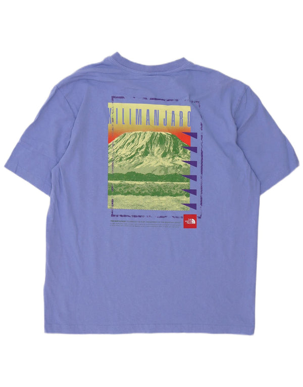 The North Face T-shirt graphique unisexe pour hommes, grand coton violet