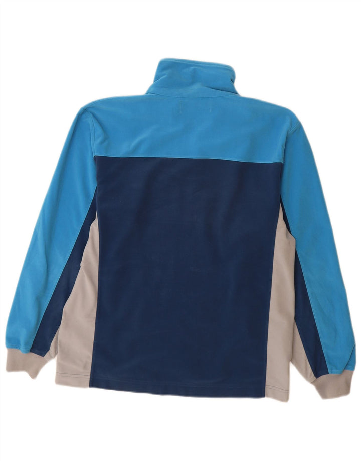 KAPPA Veste de Survêtement Homme Petit Bleu Colorblock Polyester