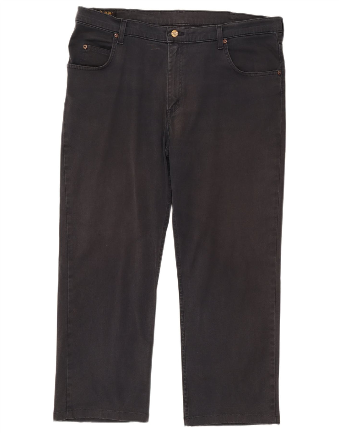 Lee Pantalon décontracté droit pour homme W40 L27 Noir