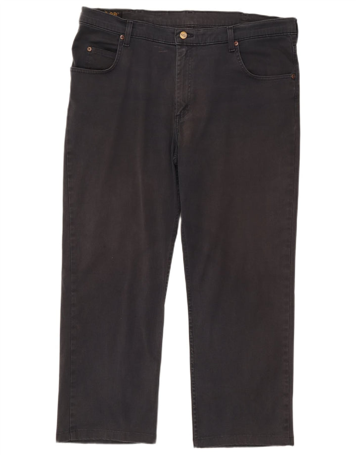 Lee Pantalon décontracté droit pour homme W40 L27 Noir