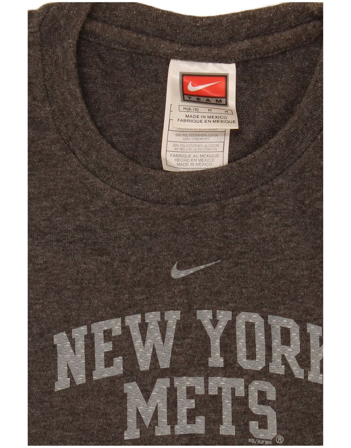 Nike T-shirt graphique pour femme US 8/10 Gris moyen moucheté Polyester