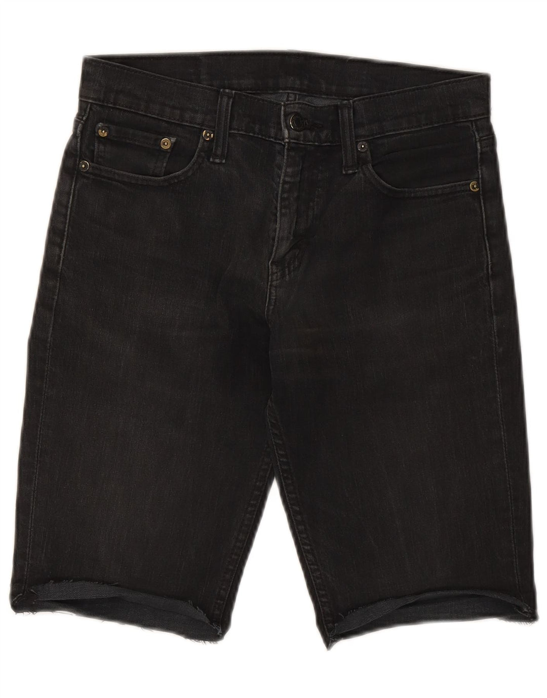 Levi's Short en Jean 511 W30 Homme Noir Moyen Coton