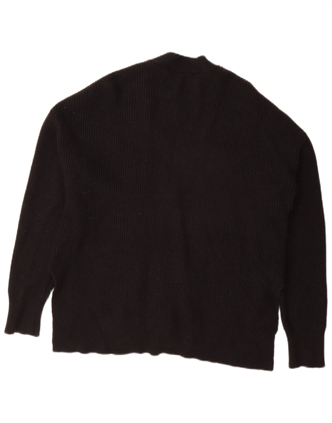 Zara Cardigan surdimensionné pour femme UK 10 Petit Noir