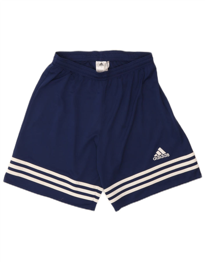 Adidas Hommes Climalite Sport Shorts Petit Bleu Marine Polyester