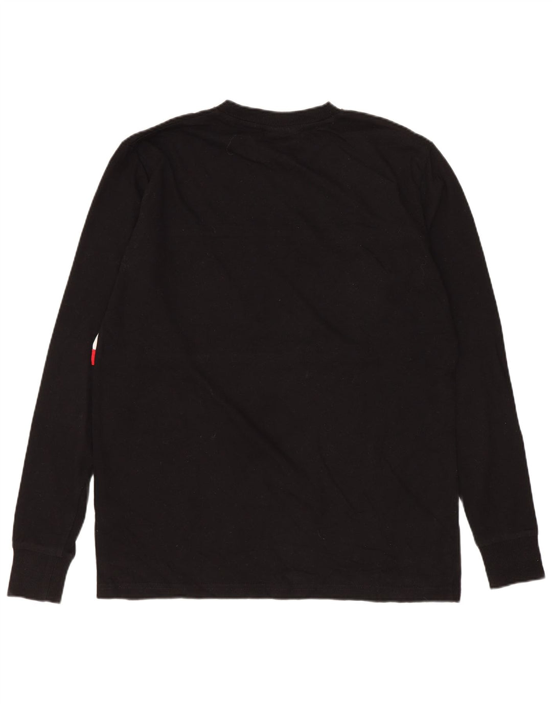 Fila Haut graphique surdimensionné à manches longues pour femme UK 2 2XS Noir Colourblock