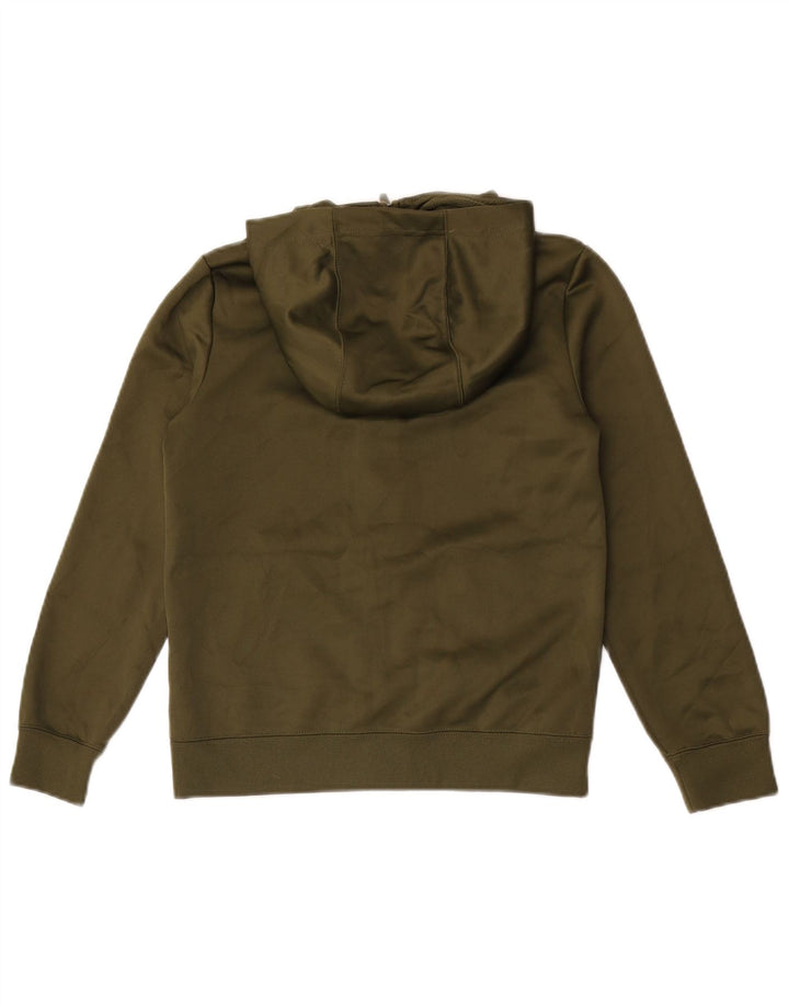 Nike Pull à capuche zippé pour garçon 10-11 ans Kaki moyen Polyester