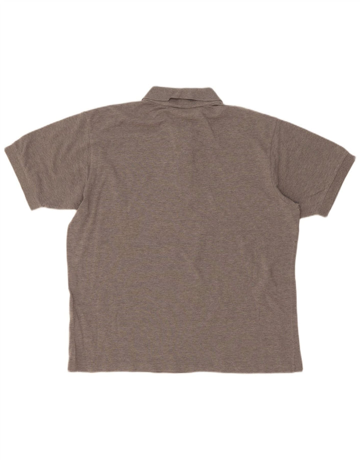 Lacoste Polo coupe classique pour homme taille 7 grand coton gris