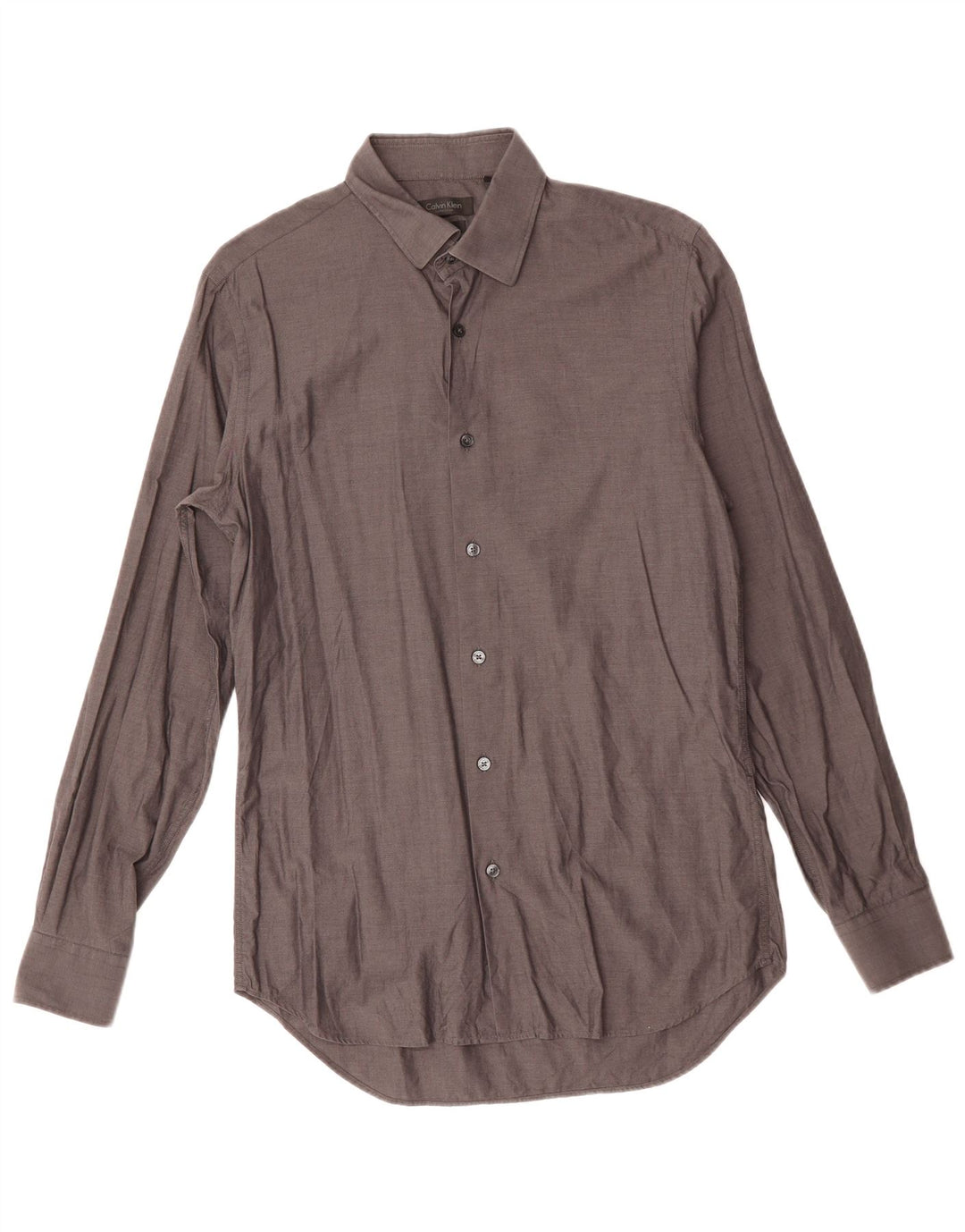 CALVIN KLEIN Chemise Slim Fit Homme Taille 41 16 Grand Gris