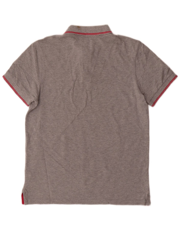 Joules Polo Slim Fit Homme Gris Moyen Coton