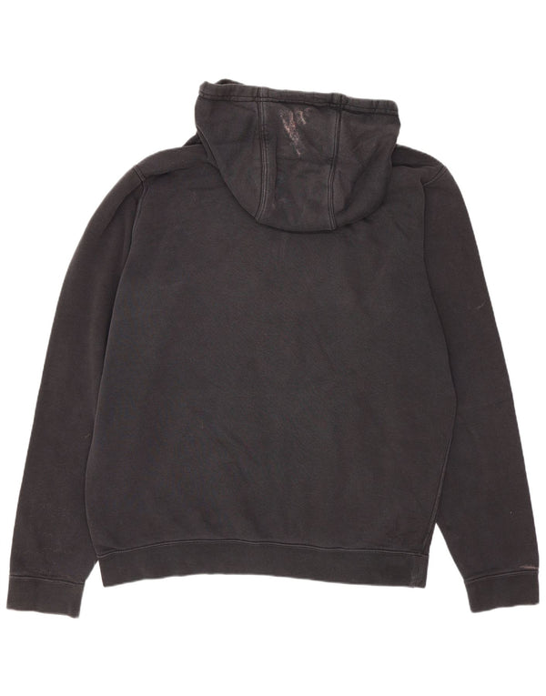 Nike Pull à capuche pour homme en coton noir moyen