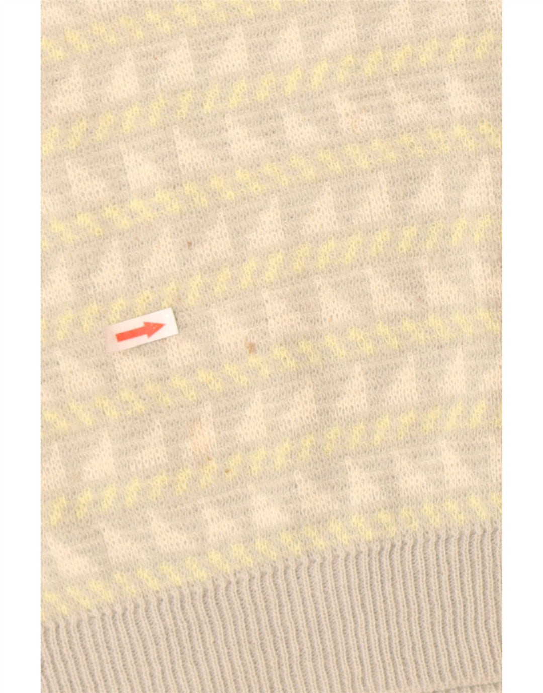 James Dillon Débardeur Homme Gris Moyen Acrylique Géométrique