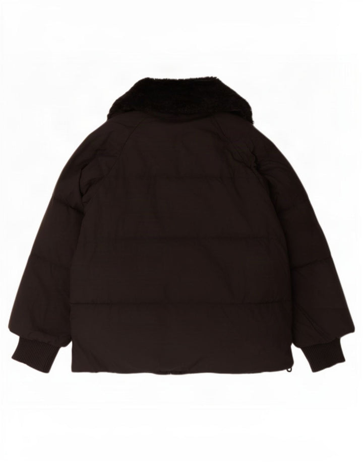 Marks & Spencer Veste matelassée surdimensionnée pour femme UK 16 Large Noir Polyester