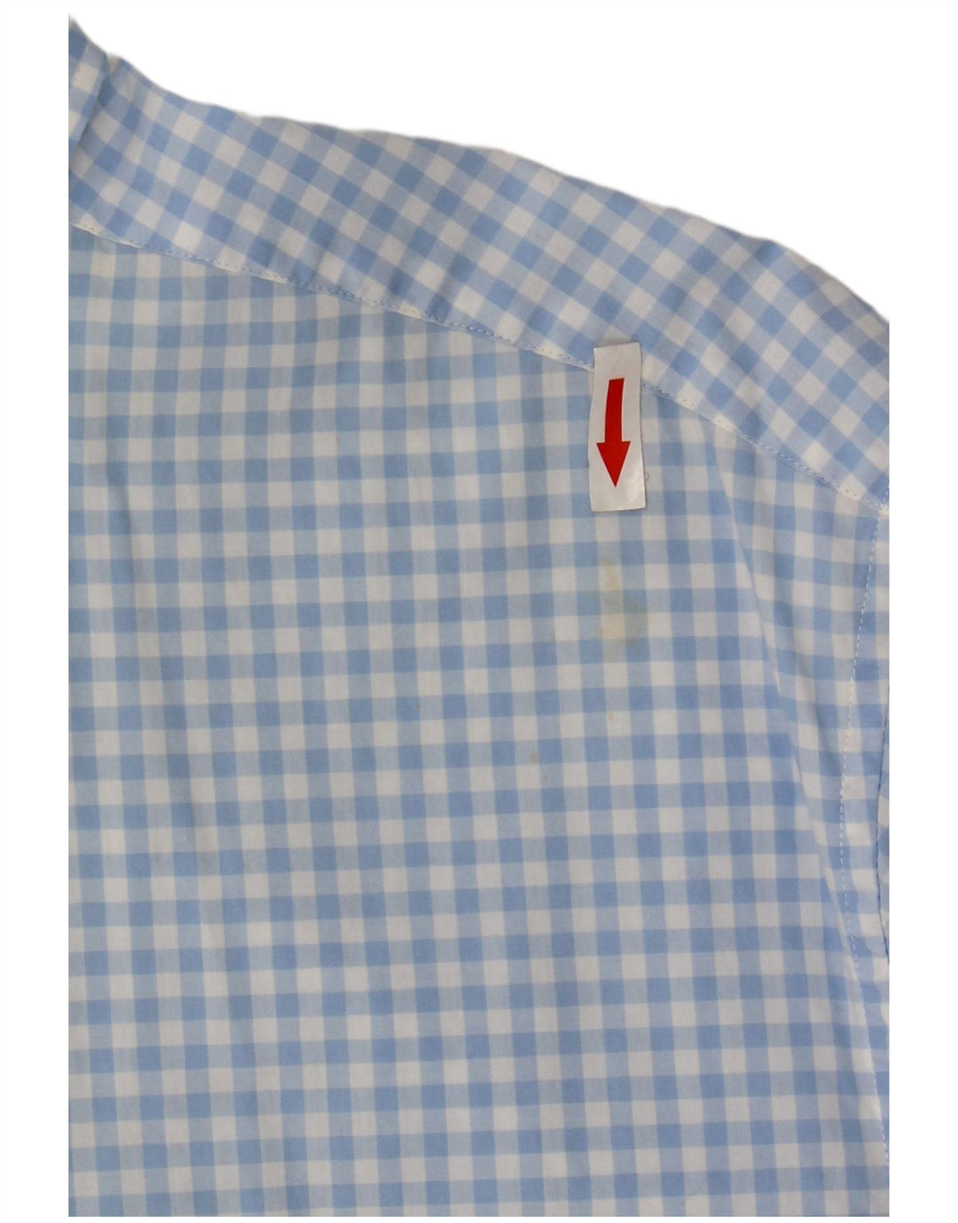 Gant Chemise Regular Fit Homme Taille 45/46 18 2XL Bleu Vichy Coton