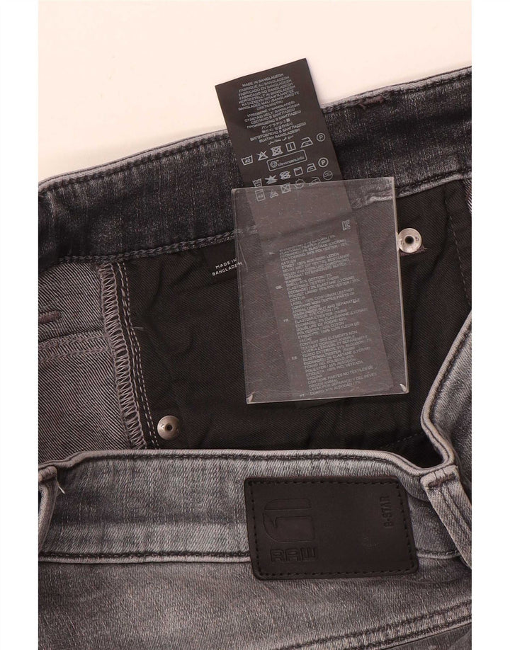 G-Star Short en Jean Slim W30 Homme Gris Moyen