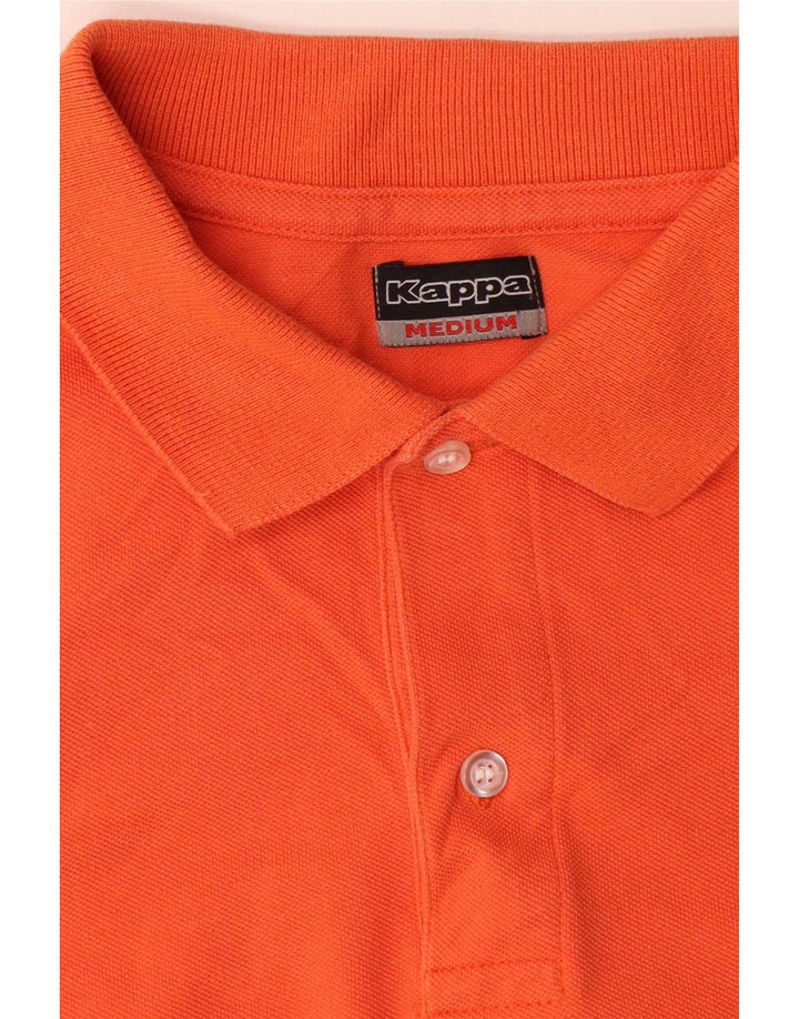 Kappa Polo Homme Orange Moyen Coton