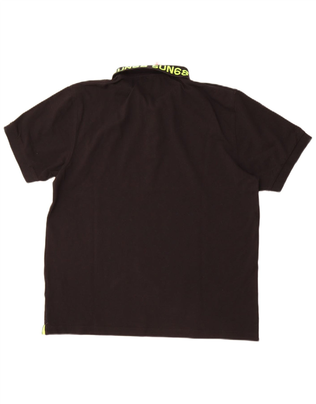 Sun68 Polo graphique homme 2XL coton noir