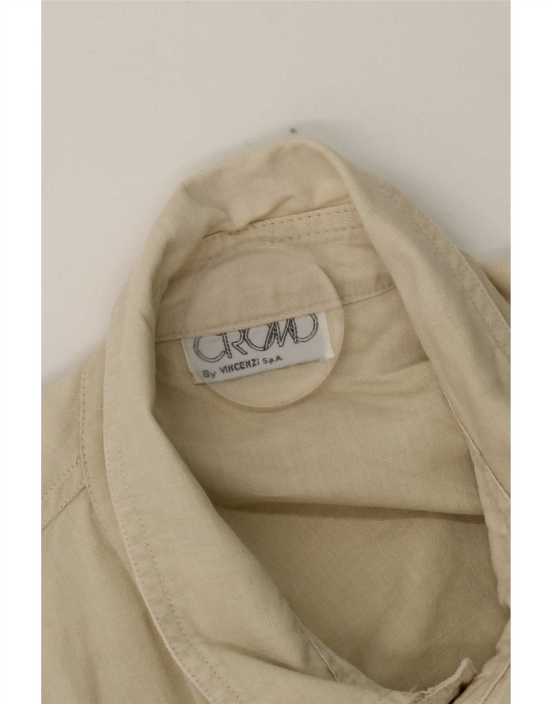 Veste utilitaire femme vintage UK 16 Grand Beige