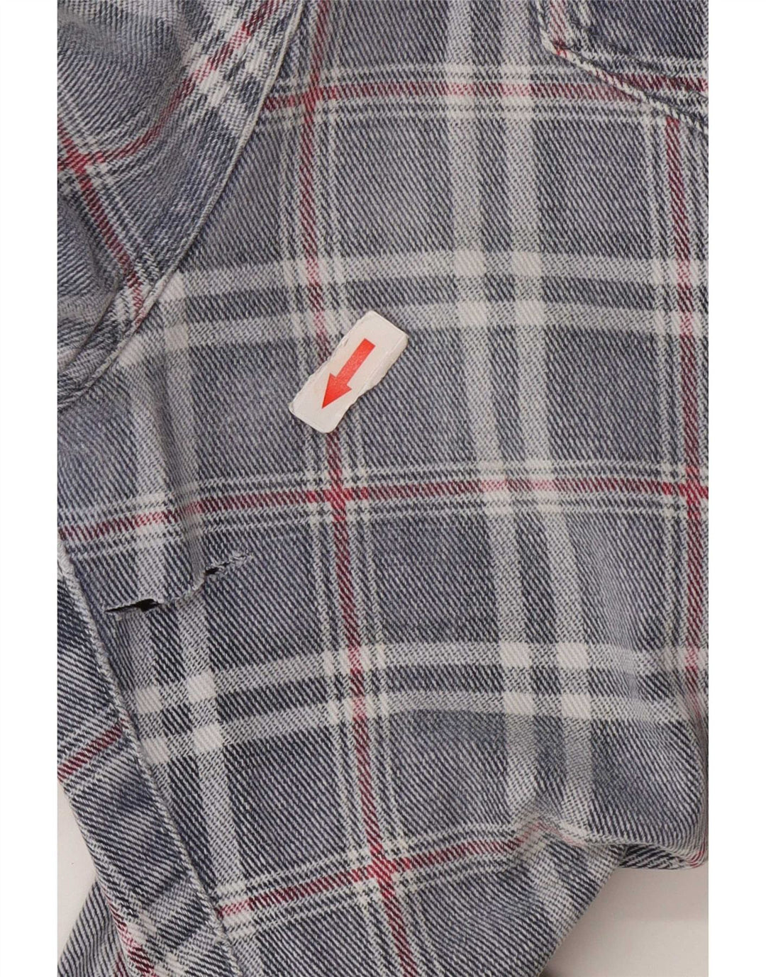 Extreme Jeans Fuselé Femme W26 L29 Bleu Carreaux Coton