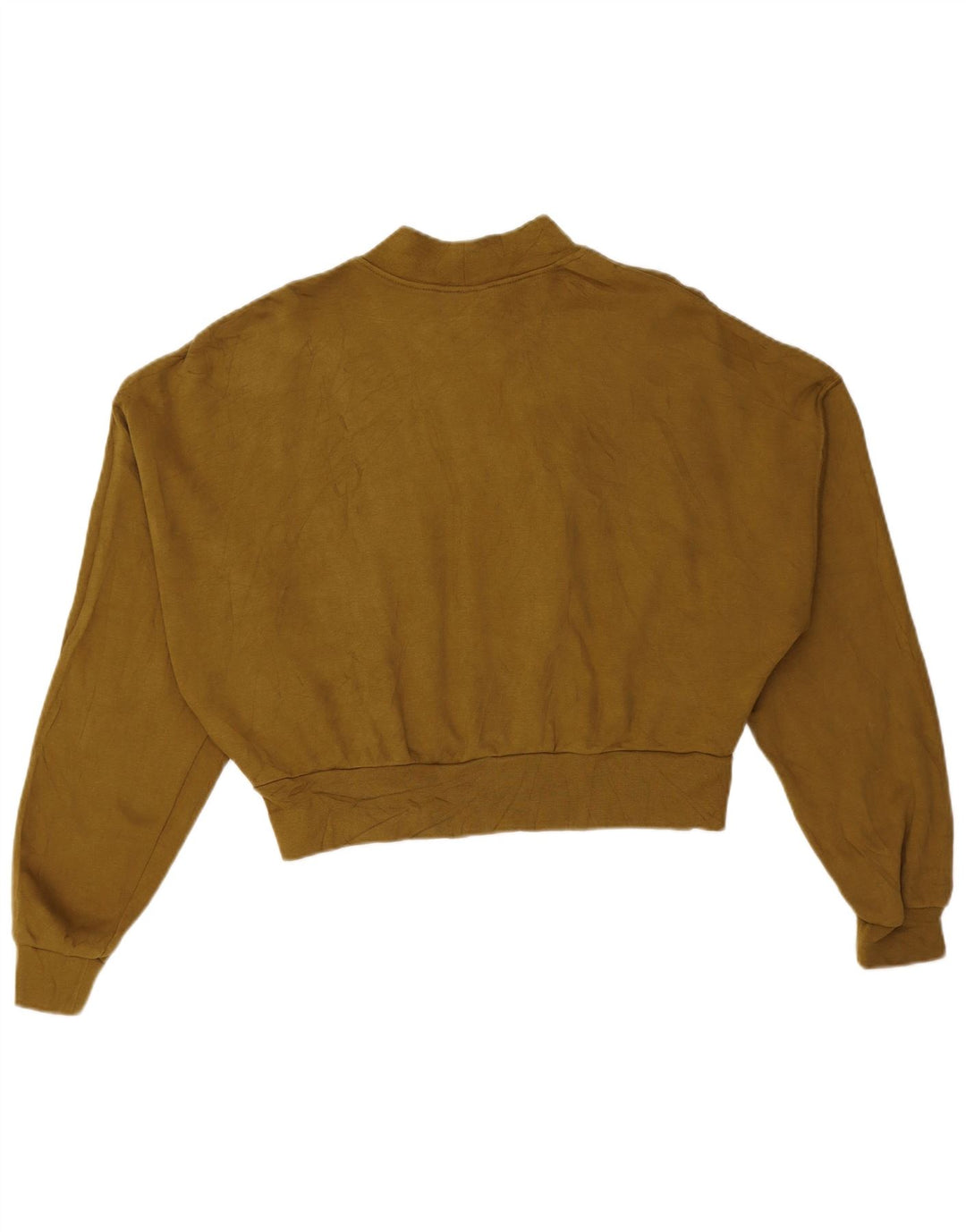 NIKE Sweat-shirt court surdimensionné pour femme UK 14 en coton kaki moyen