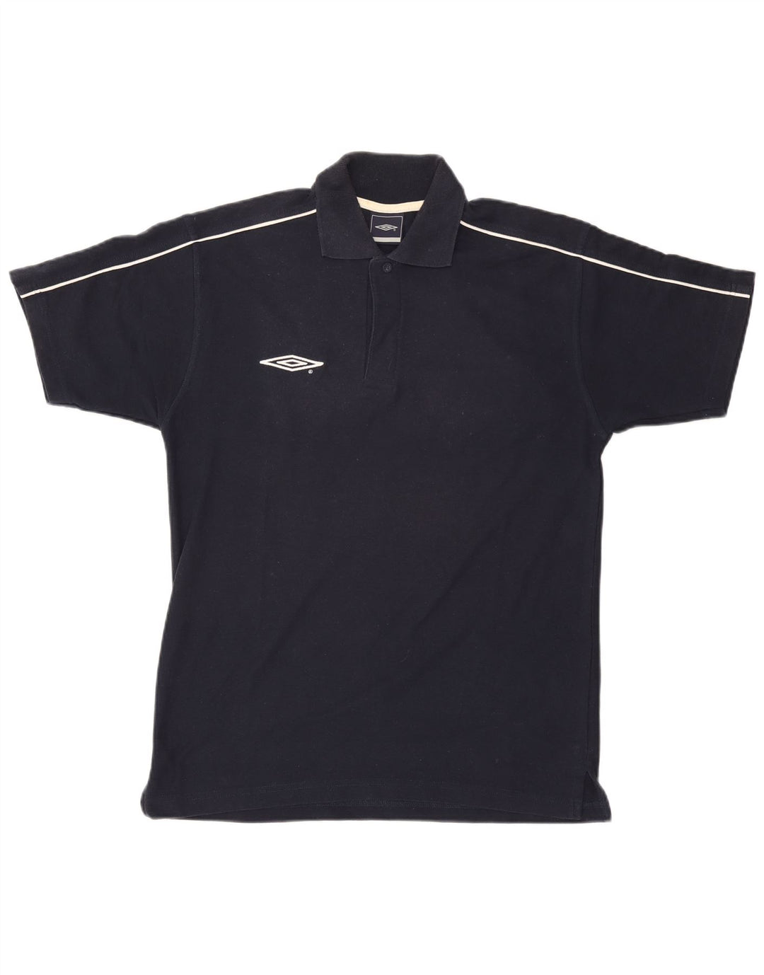 UMBRO Polo Homme Bleu Marine Moyen Coton