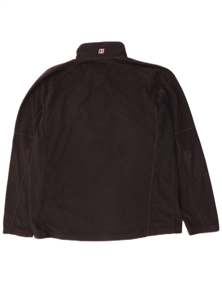 Berghaus Pull Polaire Col Zippé Homme XL Noir Polyester