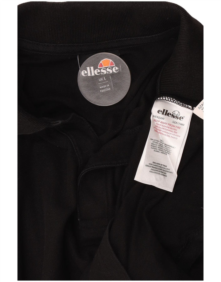 Ellesse Polo Homme Grand Noir Coton